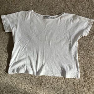 Christian Dior white crop top